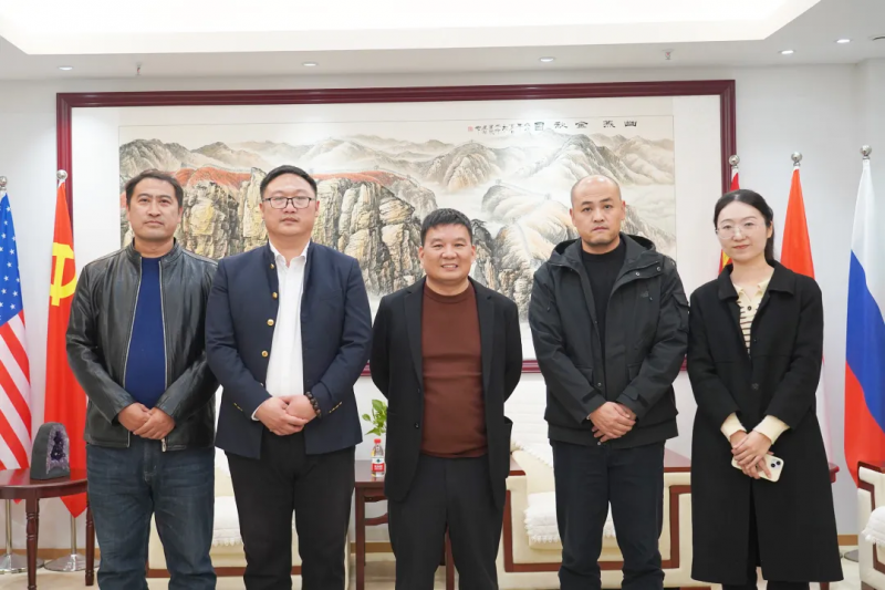 中巴国际商业联盟一行莅临开云网页版参观考察